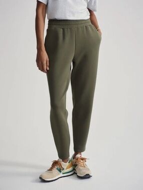 Varley DoubleSoft Olive Night The Slim Pants Size Small 25" Bestselling Style
